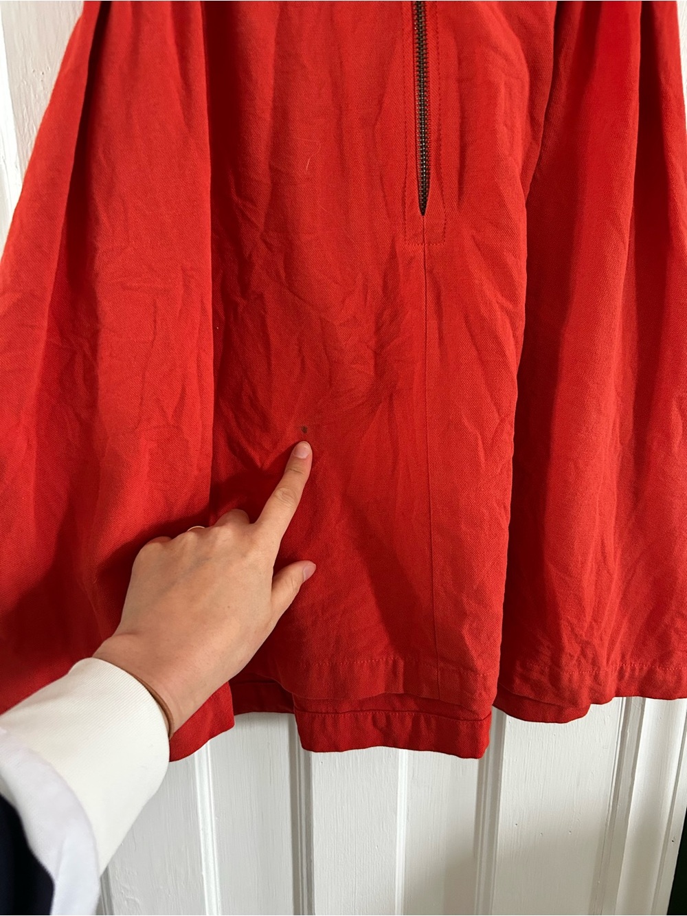 Noble utility dress in paprika - Picture 6 of 6